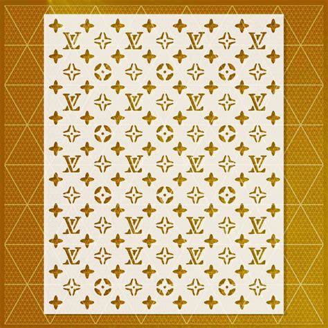 louis vuitton pattern p|Louis Vuitton pattern template.